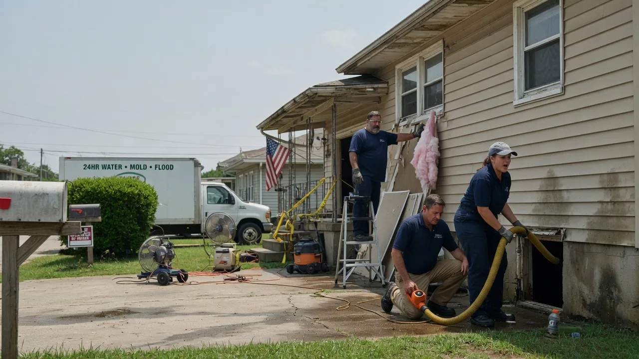 Water Damage Repair in New Palestine, IN near me